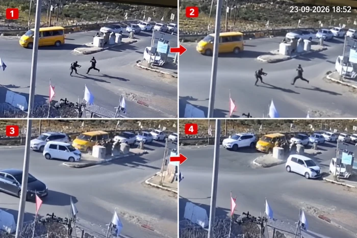 بالفيديو: لحظة دهس ابن السفير الإسرائيلي بواشنطن في عملية انتحارية  غرب رام الله.. والكشف عن مصير المنفذ