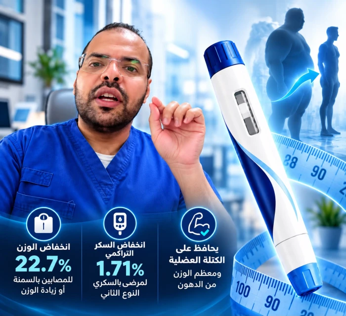 «إبرة أسبوعية تخفض الوزن بنحو 23%».. طبيب يكشف نتائج مبشرة لعقار جديد لعلاج السمنة