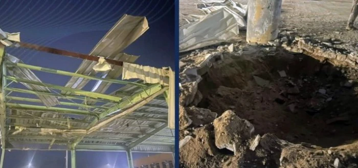 بالصور.. سقوط مقذوف معادٍ أطلقته مليشيا الحوثي على مدرسة في نجران نتج عنه أضرار مادية
