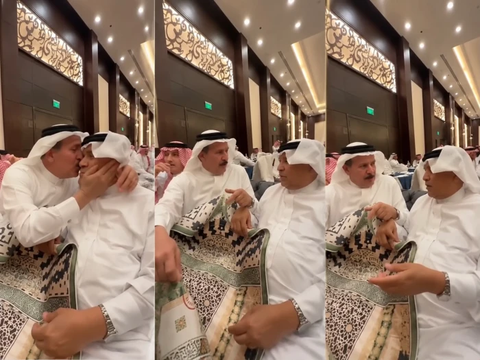 بالفيديو.. الفريان يهدي محمد عبده سجادة صلاة من إيران.. ورد مفاجئ من الفنان يثير الضحك