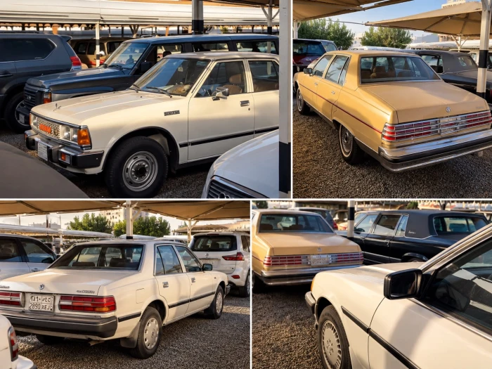 بالفيديو.. معرض مختص في تخزين السيارات القديمة في مكة ويستعرض طرازات نادرة