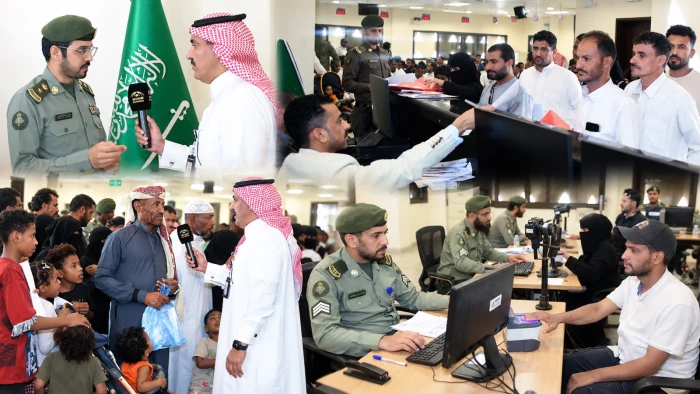 بالصور: متحدث الجوازات يكشف لـ«المرصد» شروط تصحيح أوضاع 4 فئات من اليمنيين.. ومقيم يمني يلقي قصيدة شكر للقيادة