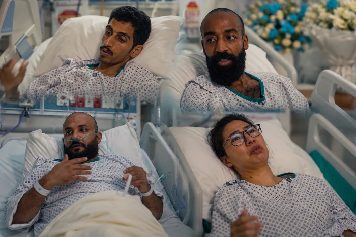 بالفيديو.. مصابون يروون تفاصيل نجاتهم من هجوم الحوثي الإرهابي على مطار الملك خالد بالرياض