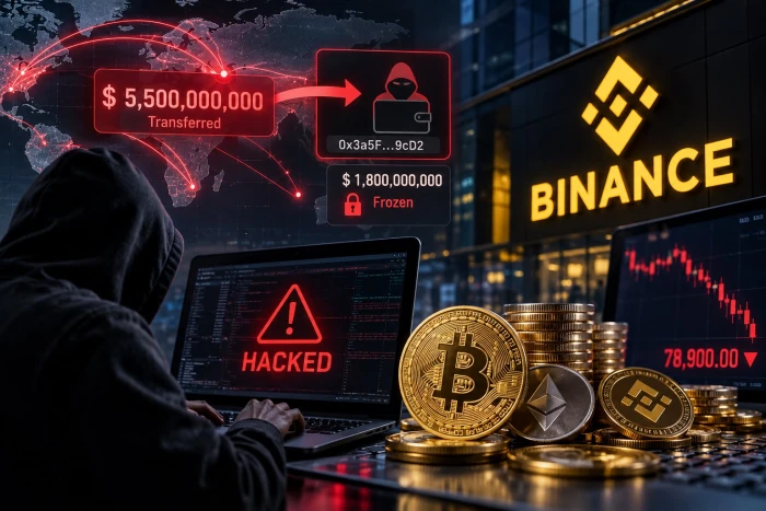أنباء عن اختراق منصة «بينانس» للعملات الرقمية واختفاء أكثر من 5 مليارات دولار خلال أقل من ساعة.. والشركة تصدر بيانًا رسميًا