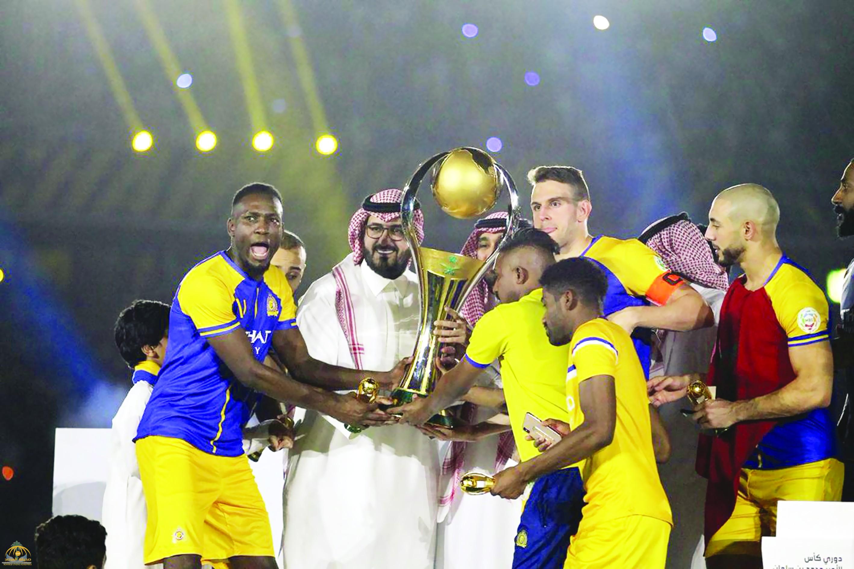 النصر يرفض استعمال كأس دوري الأمير محمد بن سلمان في حفل تدشين البطولة.. "الكأس ملكنا فلماذا يُعرض!"