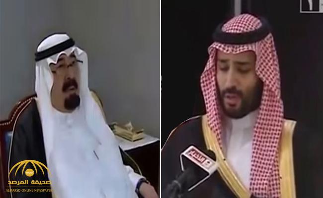 شاهد .. مقطع متداول لدعاء “الملك عبد الله ” للأمير “محمد بن سلمان” : إن شاء الله تحكم أرضك