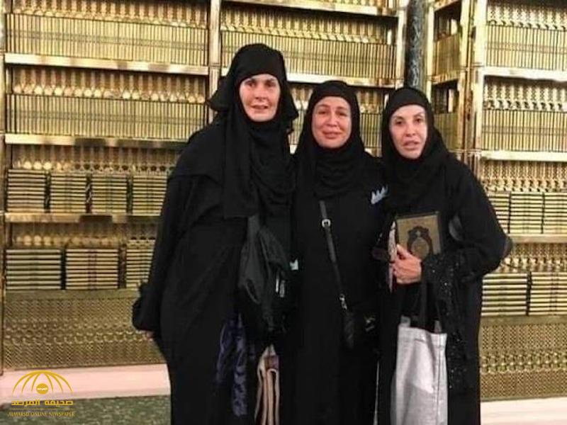 «يسرا» تحسم جدل صورة إخلاء «الروضة الشريفة» للفنانات.. وتروي ما حدث لـ «إلهام شاهين» بعدما تاهت أثناء الحج