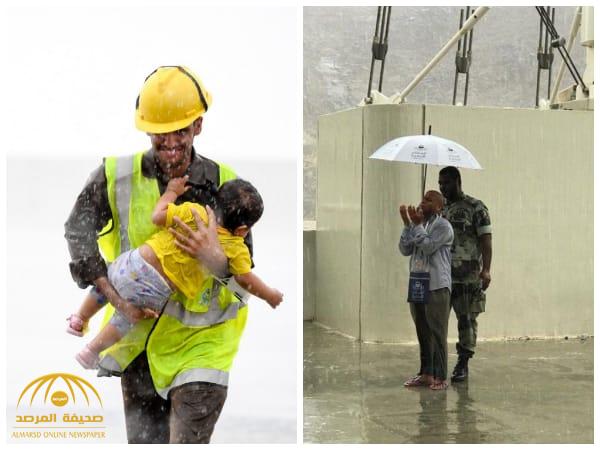 شاهد 20 صورة لـ "رجال الأمن السعوديين"  في خدمة حجاج بيت الله