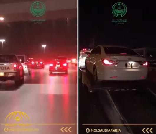 شاهد.. مطاردات هوليوودية في الرياض بين "المرور السري" ومركبات تسير بسرعات جنونية شاهد.. مطاردات هوليوودية في الرياض بين "المرور السري" ومركبات تسير بسرعات جنونية