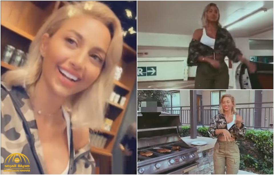 شاهد : مودل روز ترقص وتحتفل باليوم الوطني على طريقتها الخاصة!