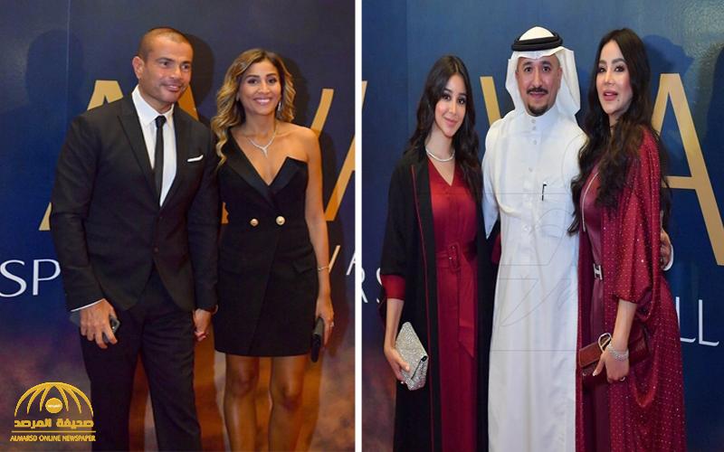 شاهد بالصور : مشاهير الفن والغناء يشعلون حفل صنّاع الترفيه بالرياض .. وتركي آل الشيخ يكرمهم