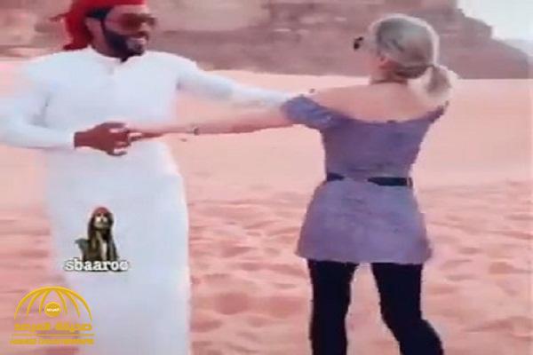 اعرف حقيقة مقطع رقص "الشاب والسائحة " المزعوم .. ومكان تصويره -فيديو
