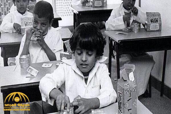 بالصور.. تعرف على الوجبات المدرسية التي كانت تقدم للطلاب في المملكة قبل 40 عاما !