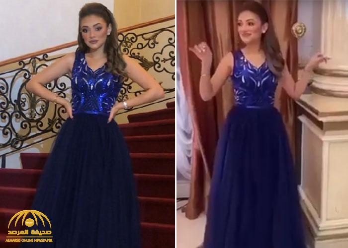 شاهد: فنانة كويتية‬⁩ "شهيرة" تثير  ضجة بوصلة رقص  بفستان سهرة في زفاف صديقتها