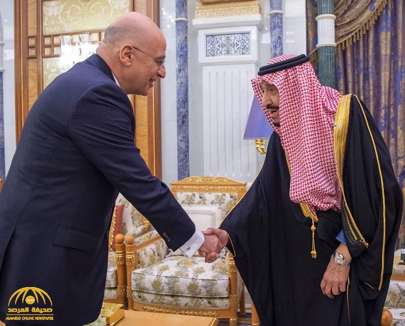 بالصور .. خادم الحرمين يستقبل وزير خارجية اليونان بالصور .. خادم الحرمين يستقبل وزير خارجية اليونان