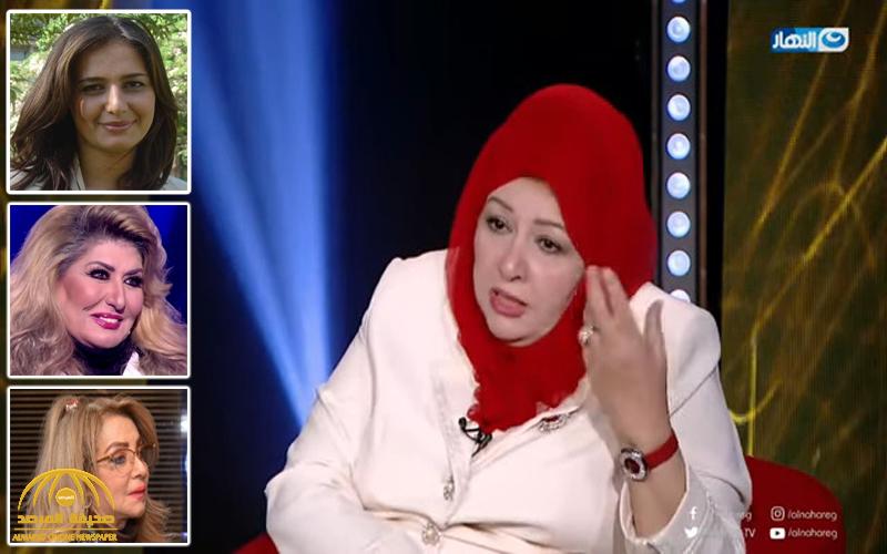 بالفيديو .. عفاف شعيب تهاجم سهير رمزي وشهيرة وحلا شيحة بسبب خلع الحجاب:  "لعب عيال" وإلا  "إرضاء عريس جديد"!