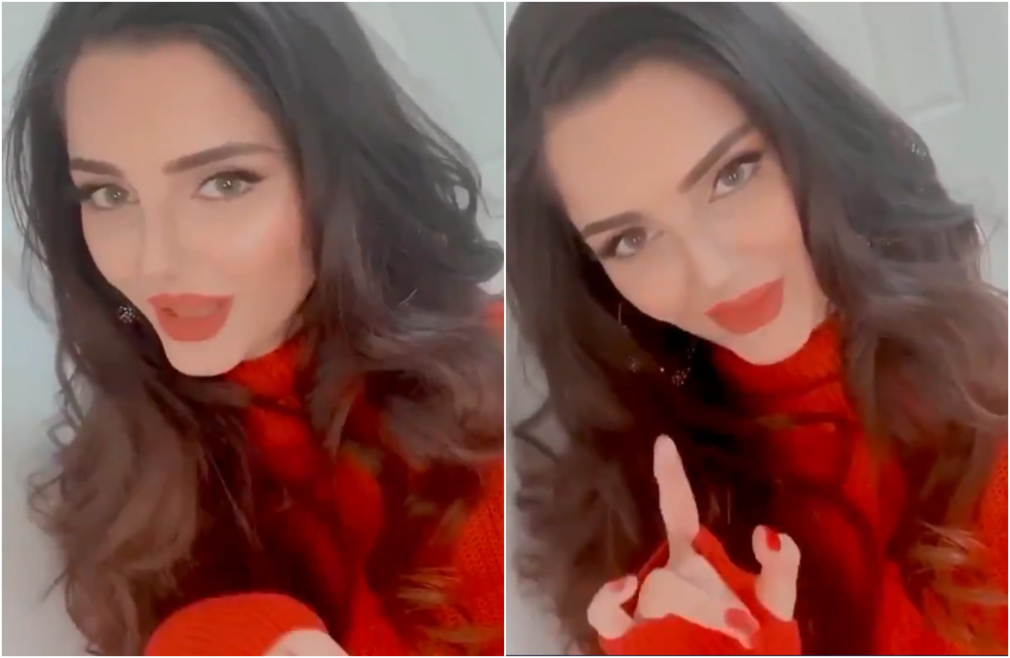 شاهد : المودل الإيرانية ماهلاقا جابري توجه سؤالاً للسعوديين بشأن "العباءة" قبل حضورها إلى الرياض!