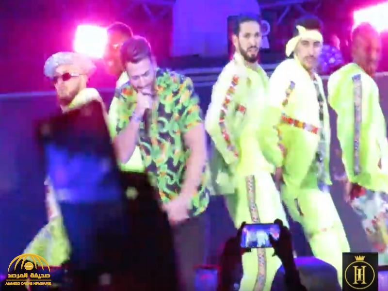 خلال موسم الرياض ..شاهد.. أداء استعراضي لـ"سعد لمجرد" في أولى حفلاته بعد  سنوات  من الغياب !