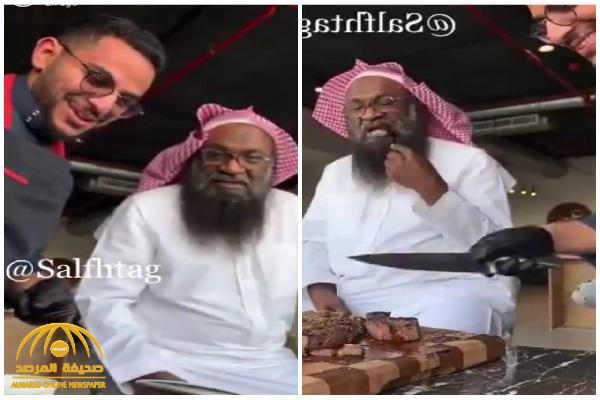 شاهد ... تقييم  الداعية " الكلباني"  لـ"ستيك بن قاسم" !