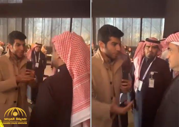 شاهد : البلطان يضع أحد مشاهير "سناب" في موقف محرج ويمنعه من التصوير !
