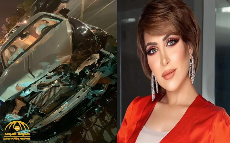 بالفيديو .. شاهد الفاشينيستا الكويتية "الدكتورة خلود" تتعرض لحادث سير