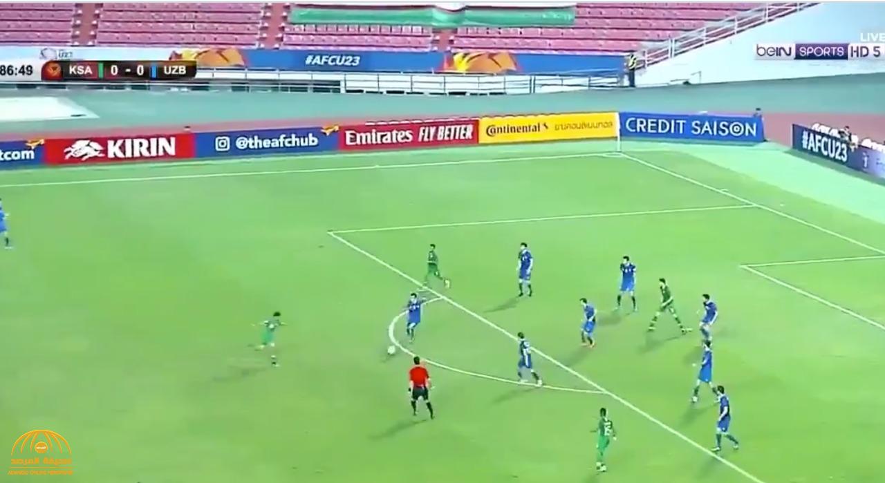 المنتخب السعودي يتأهل إلى أولمبياد طوكيو " 2020"  بعد فوزه على أوزبكستان بهدف عالمي -فيديو