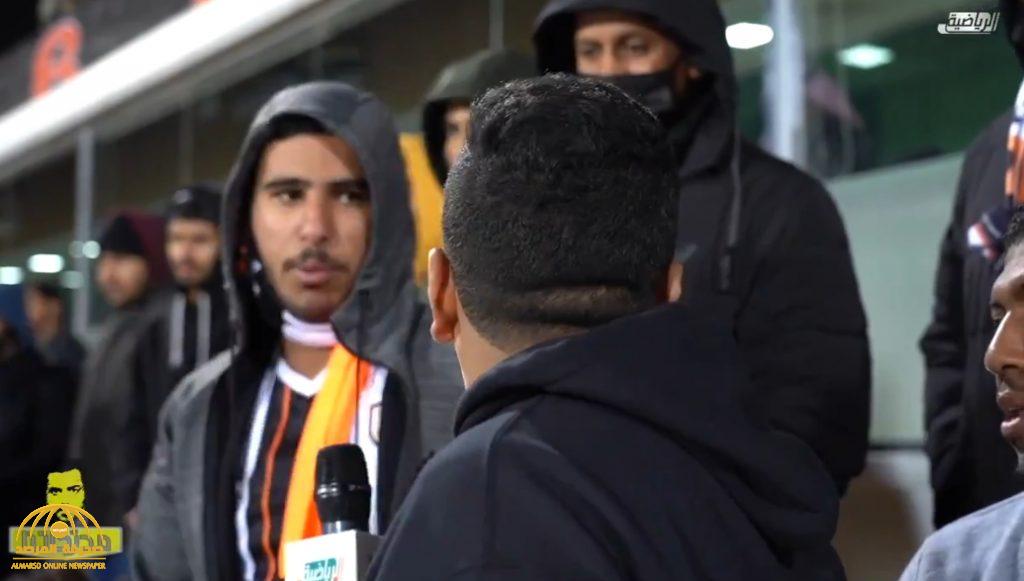 شاهد.. مشجع شبابي: الهلال يظهر دائما أمام الشباب صغير.. ورد غير متوقع من مراسل الرياضية!