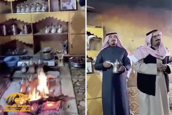 شاهد: نار مشتعلة في بيت مواطن منذ 70 عامًا!