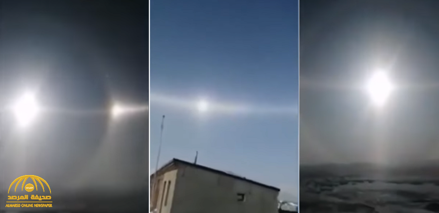 شاهد ... 5 شموس تسطع في سماء الصين والكشف عن تفسير الظاهرة الغريبة !