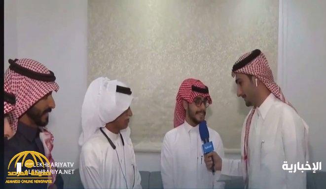 شاهد : أول ظهور للمختطف "يوسف العماري" وعودته إلى أسرته .. وهكذا وصف فرحته