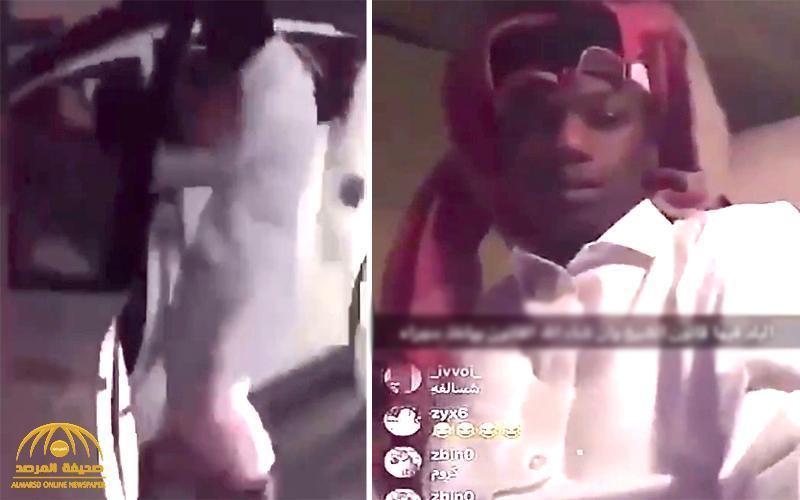شاهد .. فيديو صادم لشاب قطري يعتدي على وافد ويتفاخر بضربه وزميله يصور الواقعة !