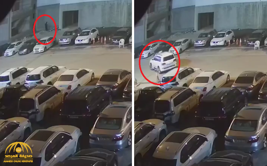 شاهد .. فتاة تتسلل وتسرق "جيب لكزس " من مكتب تأجير سيارات في ثوان معدودة .. ومكافأة من المالك لمن يبلغ عنها !