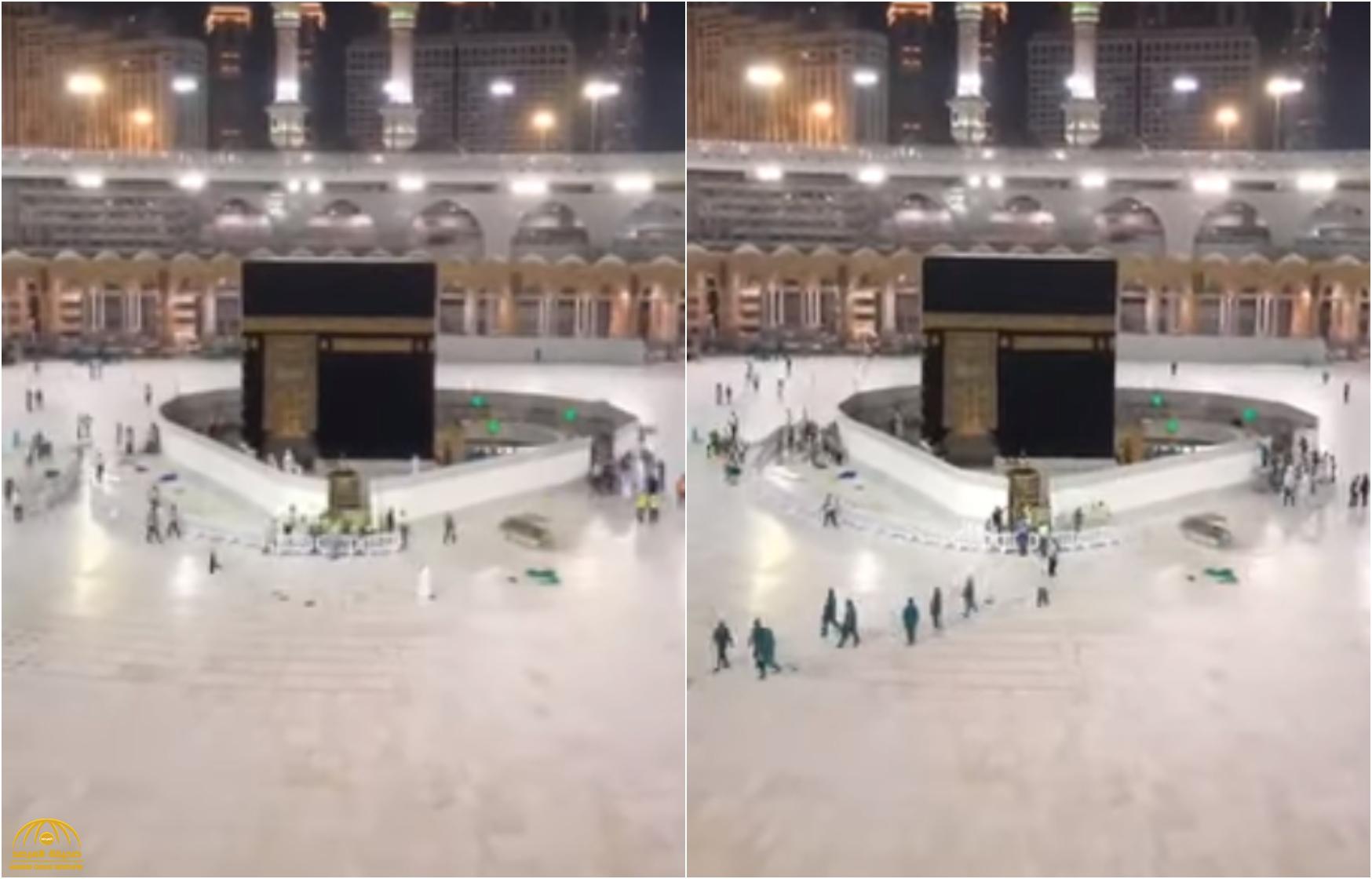 الكشف عن سبب بناء ساتر حول الكعبة - فيديو