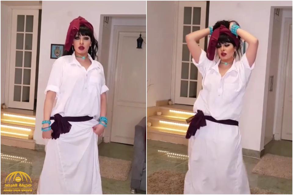 بـ"الجلباب الأبيض".. شاهد: ميريهان حسين تقلد رقصة فيفي عبده "حزمني يا" المثيرة للجدل!