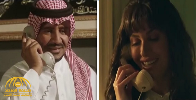 “حلوة عويناتك ”..  شاهد : “خالد عبدالرحمن” في مشهد رومانسي جديد مع الممثلة اللبنانية  “ريتا حرب!