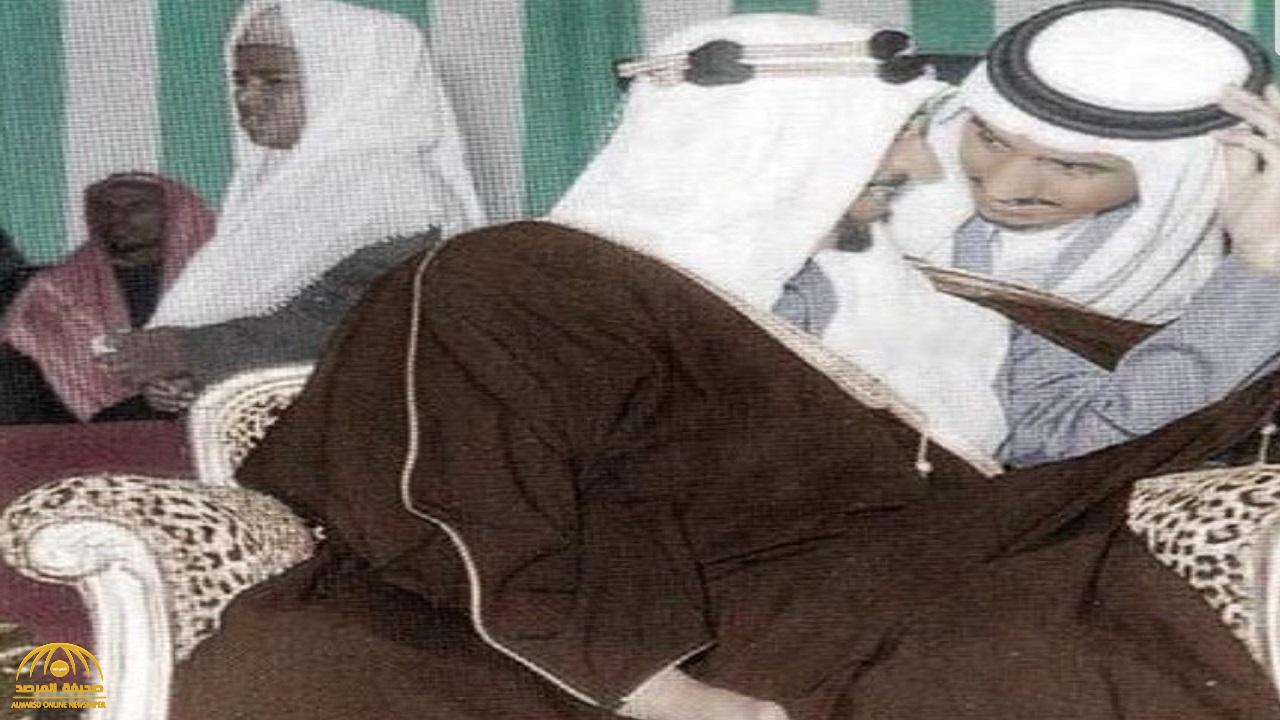 شاهد: صورة "نادرة" للملك سعود والملك سلمان حين كان أميرا للرياض
