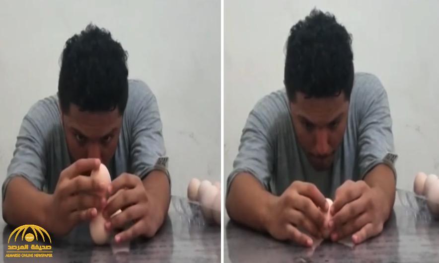 شاب يمني يدخل موسوعة غينيس العالمية بعدما فعل شيئا مذهلا باستخدام البيض