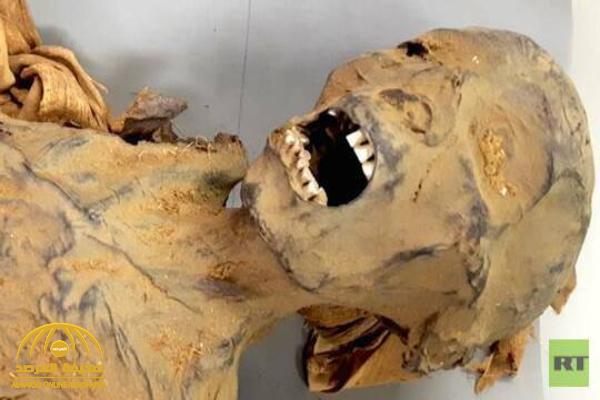 بالصور: مصر تحل لغز "مومياء المرأة الصارخة"