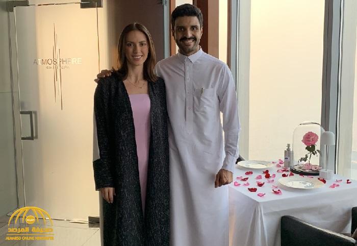 بعد رسالة  التحذير.. الإعلامي “علي المشعل” يرد على محاولات الإيقاع بينه وبين زوجته الأجنبية ويصفها بـ”الدناءة”!