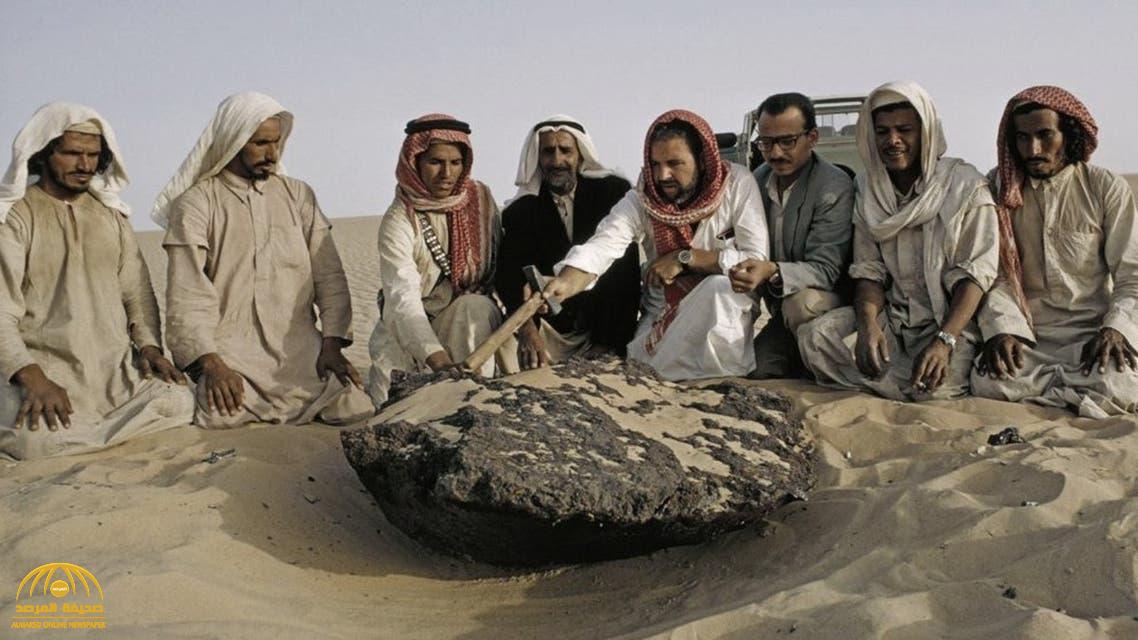 بالصور: أكبر النيازك التي سقطت في المملكة.. وهذه قصة اكتشاف رحالة إنجليزي شهير له