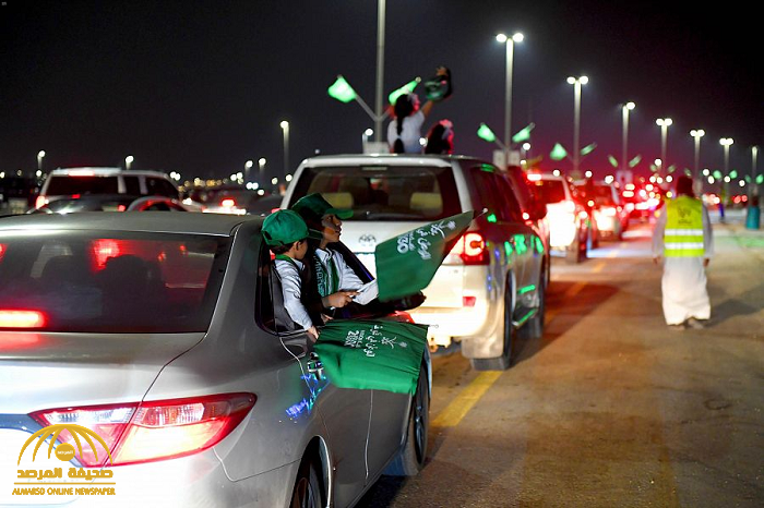 بالصور .. أهالي عسير والمنطقة الشرقية يحتفلون باليوم الوطني الـ 90 للمملكة