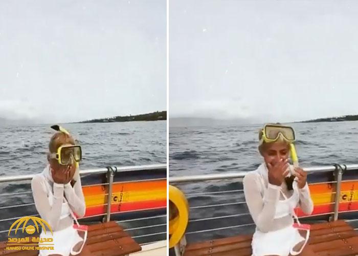 حاولت إخفاء وجهها.. شاهد: أول ظهور لـ"مودل روز" بدون مكياج .. والجمهور مصدوم!