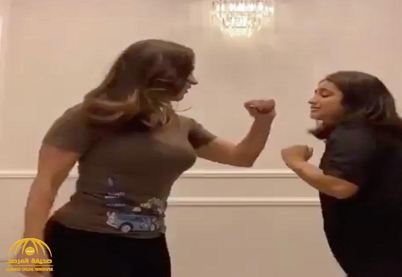 شاهد.. المطربة اللبنانية "ديانا حداد" وابنتها تشعلان مواقع التواصل بالرقص والاستعراض!