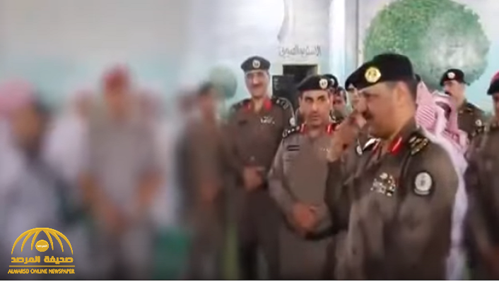 شاهد..آخر ظهور لمدير عام السجون اللواء محمد الأسمري قبل وفاته.. وهذا ما قاله لنزلاء سجن بريدة !