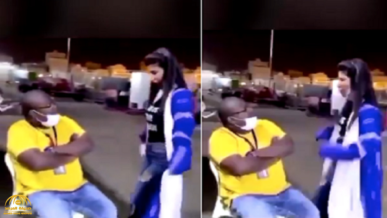شاهد.. أروى عمر ترقص أمام أحد الأشخاص في الشارع وتثير الجدل!