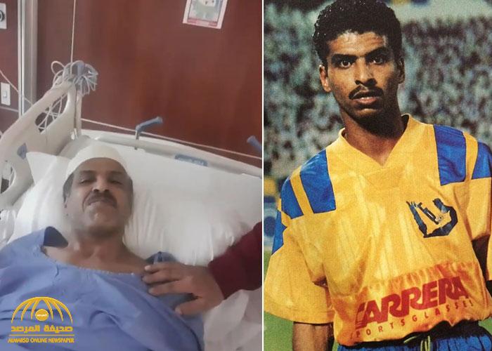 شاهد: أول فيديو لـ"رياض الأحمري" مدافع النصر السابق داخل العناية المُركزة
