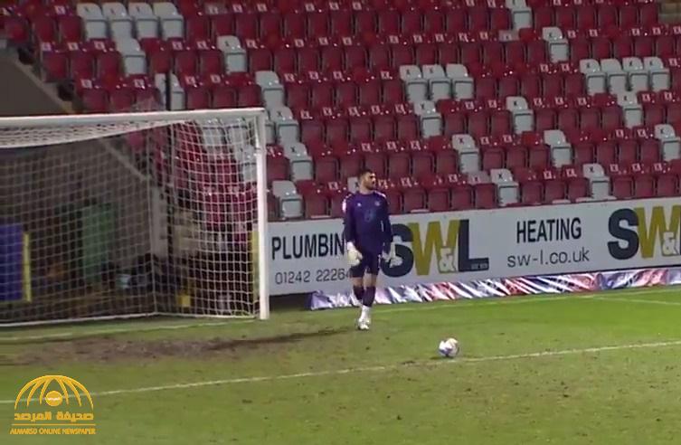 شاهد .. هدف عالمي يدخل حارس إنجليزي موسوعة "غينيس"