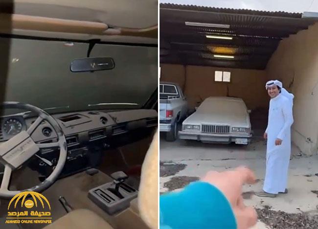 شاهد: سيارات قديمة فارهة "مخزنة" في منزل بالمملكة لم تتحرك منذ شرائها