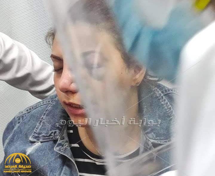 شاهد .. أول صور لـ"فتاة المعادي" بعد سحلها أمام إحدى المدارس بمصر
