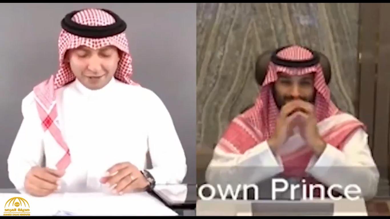 شاهد .. رد فعل ولي العهد عندما سمع أبياتا للمتنبي رداً على أعداء المملكة خلال لقائه مع ممثلي القطاع الخاص